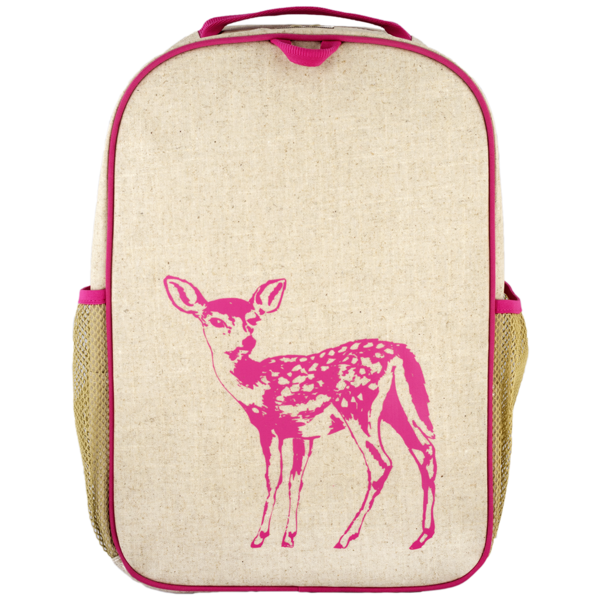 Pink Fawn Grade School Backpack