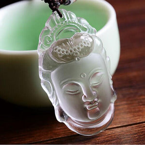 Crystal Buddha  Necklace & Pendant - Free Shipping Throughout North America - Please allow 15-30 days