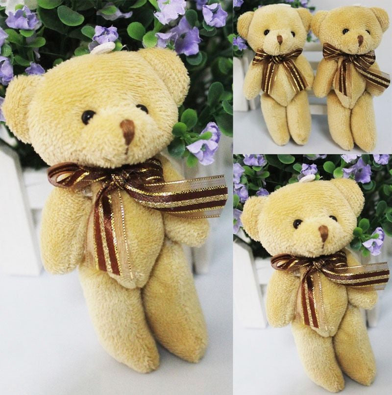 12 cm Teddy Bear Plush Super Cute - Free Shipping to N.A.