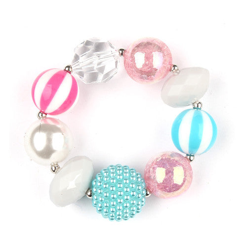 Lovely Pink Chunky Bracelet - Free Shipping to N.A.