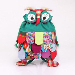 27cm So Cute!! Cartoon Owl Kid Backpack - Free Shipping to N.A.