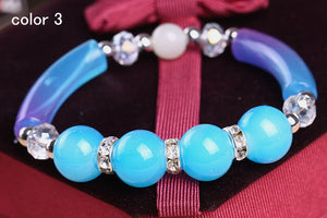 Fashion Candy-colored acrylic bracelet - Free Shipping to N.A.
