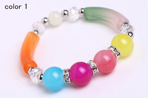 Fashion Candy-colored acrylic bracelet - Free Shipping to N.A.